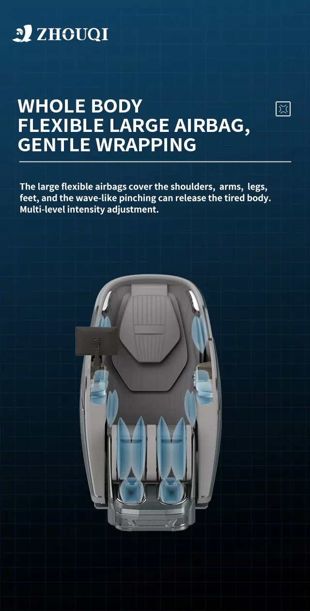 Flexible SL Track Dual Mech Massage Chair